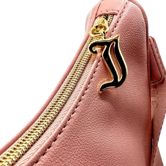 JUICY COUTURE taffy dusty pink obsession crossbody bag-NWT-Never Used-Excel Cond - Picture 5 of 11